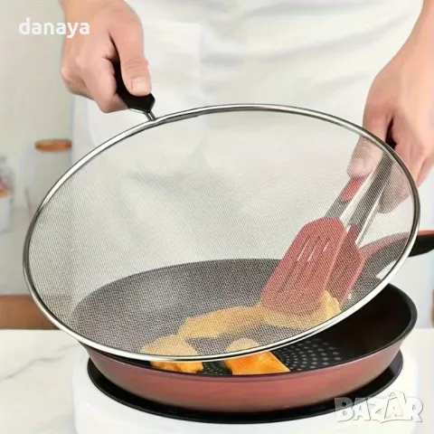 5839 Кухненска мрежа за тиган против пръскане, 29 см