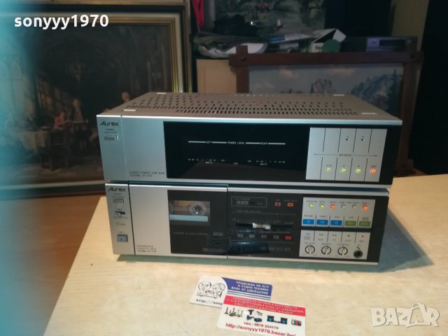 aurex/toshiba preampli deck-japan 0412201946, снимка 5 - Ресийвъри, усилватели, смесителни пултове - 31017480