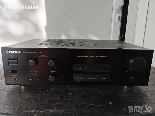Стерео усилвател PIONEER A-302R, снимка 5 - Ресийвъри, усилватели, смесителни пултове - 42496943