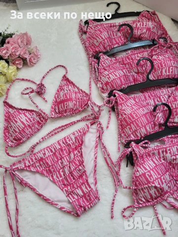 Calvin Klein Дамски Розов Бански С 2 Части👙Дамски Бански С Две Части Код BS-22, снимка 2 - Бански костюми - 51044553