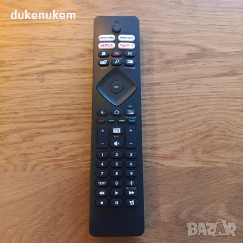 Универсално дистанционно за Philips TV с Ambilight бутон, LED, OLED и 4K UHD, снимка 8 - Дистанционни - 53042432