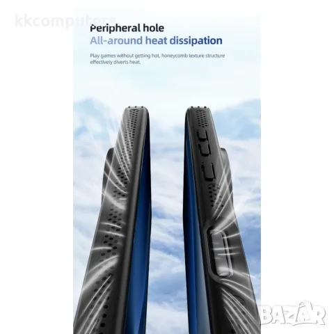 ABEEL за Honor Magic8 Pro 5G Магнитен Охлаждащ TPU PC Калъф с Протектор за Камера и Скрийн Протектор, снимка 4 - Калъфи, кейсове - 55911360