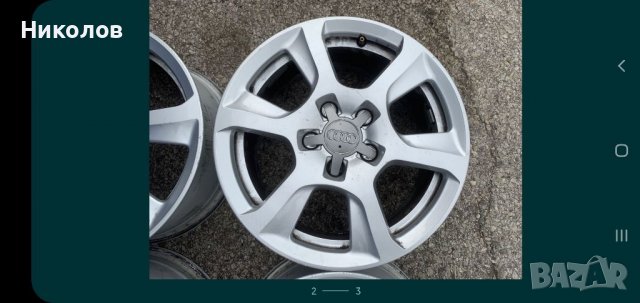5/112/16 audi a4 b8 оригинални , снимка 2 - Гуми и джанти - 38127764