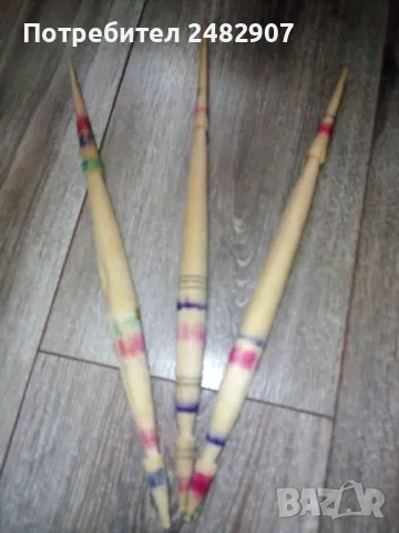 Старо дървено вретено, снимка 3 - Антикварни и старинни предмети - 47643429