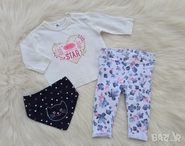 Лот за момиче 0-3 месеца, снимка 2 - Комплекти за бебе - 51983700