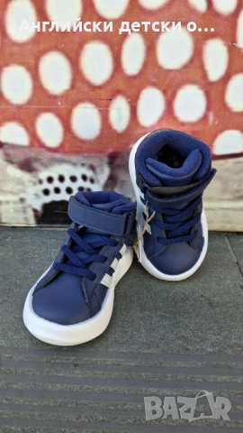 Английски детски кецове-ADIDAS, снимка 8 - Детски маратонки - 52141463