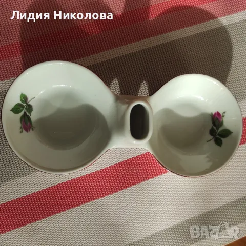 Солнички български порцелан ново