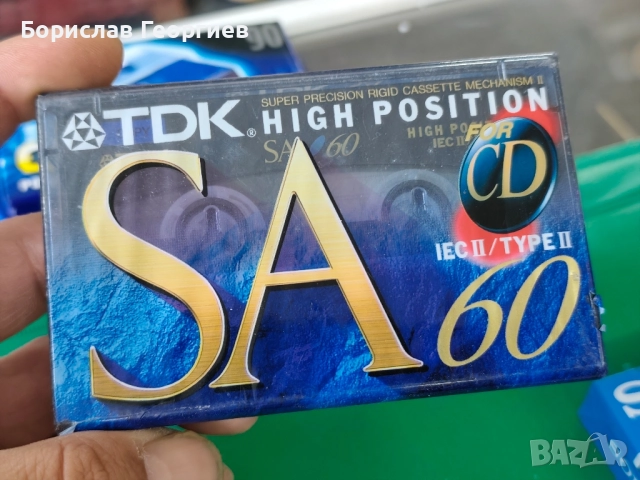 Нови аудио касетки хромни dat sony tdk, снимка 6 - Аудио касети - 52060998