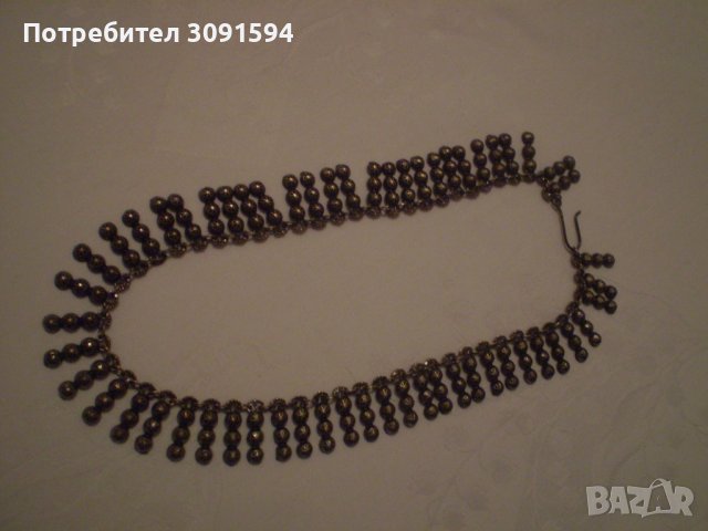 Възрожденски накит кучка за врат, снимка 5 - Антикварни и старинни предмети - 38546013