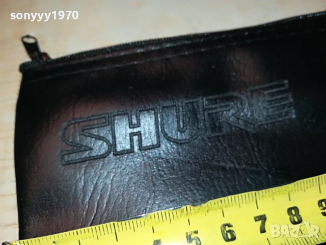 SHURE КОЖЕН КАЛЪФ С ЦИП 0402231945, снимка 2 - Микрофони - 39555496