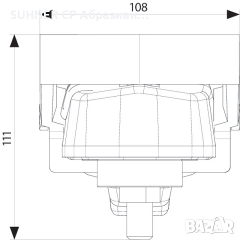 SUHNER UPH 2-R - Полираща машина, снимка 4 - Полирмашини - 52095132