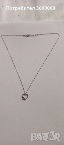 Продавам сребърен гердан 925, снимка 2 - Колиета, медальони, синджири - 52630379