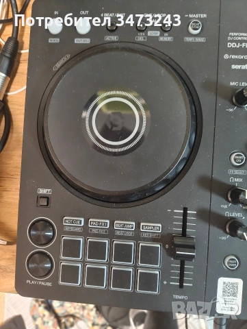 dj контролер flx4 , снимка 3 - Ресийвъри, усилватели, смесителни пултове - 53943491