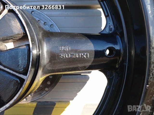 Suzuki SV650i задна джанта с диск , снимка 4 - Мотоциклети и мототехника - 35298234