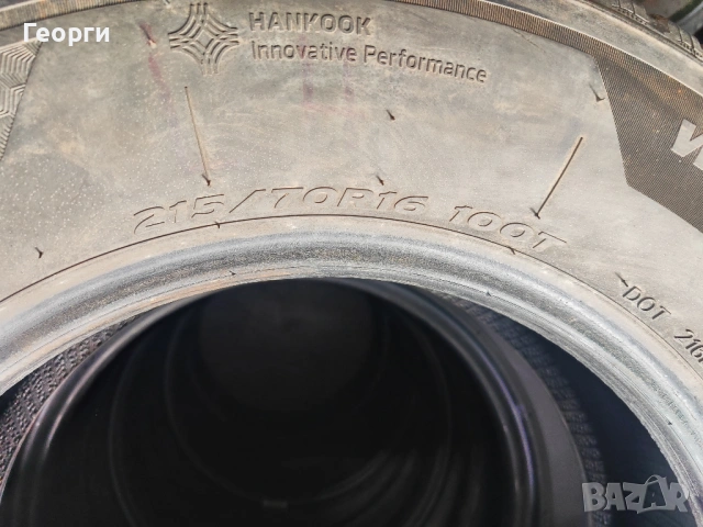2бр.зимни гуми 215/70/16 Hankook, снимка 5 - Гуми и джанти - 53213581