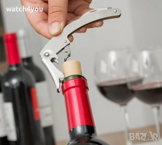 НОВ КОМПЛЕКТ ЗА ВИНО В ЛУКСОЗНА ДЪРВЕНА КУТИЯ 4 БРОЯ АКСЕСОАРИ. ШАХ. ШАХМАТНА ДЪСКА 2V1. СЕТ ЗА ВИНО, снимка 9 - Други стоки за дома - 44323048