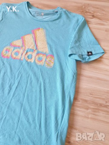 Оригинална мъжка тениска Adidas Climalite, снимка 3 - Тениски - 33694170