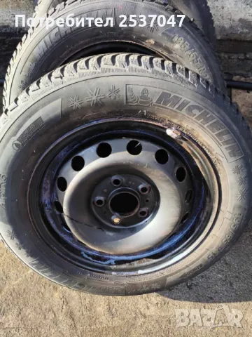 4бр гуми с джанти 195/65/15, снимка 2 - Гуми и джанти - 48363794