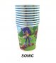 Соник Sonic 8 бр картонени чаши парти рожден ден, снимка 2