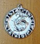 Метален Елемент / Медальон - Зодия РИБИ, снимка 1 - Колиета, медальони, синджири - 38478564