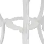 vidaXL Бистро комплект, 3 части, лят алуминий, бял, снимка 2