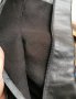 Черни кожени ботуши н. 40,ток 9 см, снимка 3