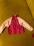 Reebok Розово тънко яке за момиче, снимка 1 - Детски якета и елеци - 37620180