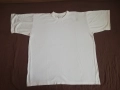 Мъжка нова бяла тениска, памучна, размер 50, снимка 2