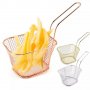 Кошничка за сервиране на пържени картофи и хапки, снимка 9