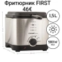 Фритюрник 1,5л, 900W FIRST, снимка 1
