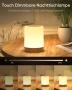 2 бр.LED нощни лампи с тъчскрийн, димируема с 256 RGB цвята и 3 режима, снимка 2
