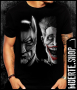 Тениска с щампа BATMAN AND JOKER FACES, снимка 1 - Тениски - 36423712