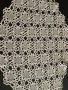 Комплект плетени карета на една кука - ромбоидна форма 4 бр., снимка 6