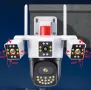 Безжична 4G WiFi камера за наблюдение с триекранен монитор, водоустойчива - Гаранция: 12 месеца., снимка 6