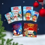 🎄 Коледни книги-играчки с лепенки за деца! 🎁, снимка 1
