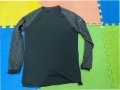 ''Nike Pro Mens Long Sleeve Training Top Black''оригинална мъжка блуза Л размер, снимка 1 - Спортни дрехи, екипи - 39128416