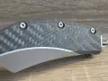 Microtech Matrix TitaniumCF Handle Hand Rubbed Satin 165C-4CFTI, снимка 11