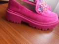 Нови дамски обувки цикламено розово, снимка 4