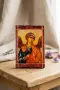 Дървена икона Свети Архангел Рафаил (Изцелител) – Ръчна изработка, снимка 2