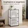 ️ Бял модулен шкаф ELEGANCE с 2 отделения, 37 x 39 x 73 см, снимка 2
