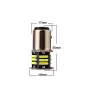 LED крушки BAY15D 12V 21 SMD 2 броя, снимка 2
