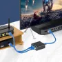 Мрежов сплитер ethernet разклонител, splitter 2xRJ45 мини суич RJ45 1000Mb/s, снимка 3