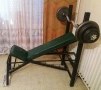 Лежанка за вдигане на тежести и Фитнес, снимка 2