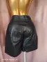 M /L Черен кожен елек / корсет / и къси кожени панталони , снимка 13