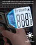 Термодетектор Пирометър Безконтактен Термограф Инфрачервен Термометър с Лазерно Насочване -50°~400°C, снимка 10
