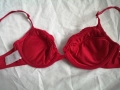 75A червен сутиен розички H&M, снимка 10