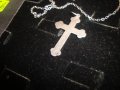 ФИНО СРЕБЪРНО РАЗПЯТИЕ КРЪСТ СРЕБРО 900 и СРЕБЪРНА СЪЩО ВИСОКА ПРОБА ВЕРИЖКА 6710, снимка 8