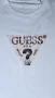 Стилна Мъжка Бяла Тениска Guess в размер М, снимка 3