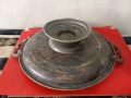 Посребрена купа,фруктиера арт деко, снимка 6