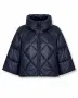 Дамско късо капитонирано яке 259 – Dark Navy, снимка 2